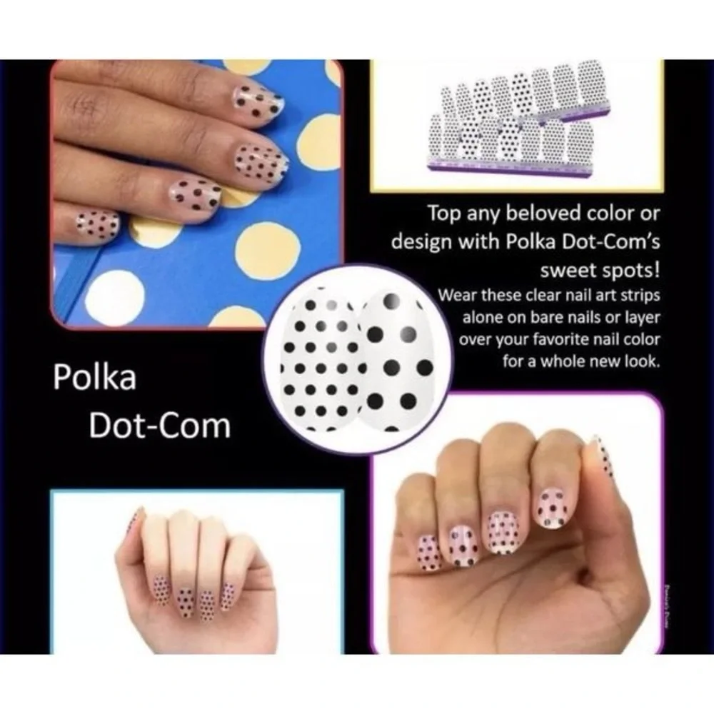 New Color Street Nail Polish Strips • Polka Dot Com Overlay